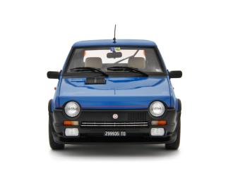 Fiat Ritmo 105 TC 1981 Blu Laudoracing 1:18 Resinemodell (Türen, Motorhaube... nicht zu öffnen!)